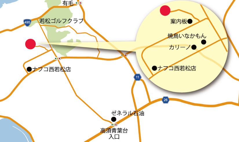 花乃路保育園マップ